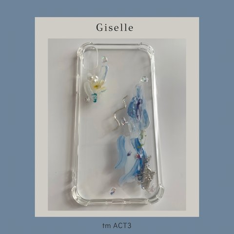 ニュアンススマホケース　Giselle