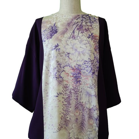 PURPLE×FLOWER×TUNIC