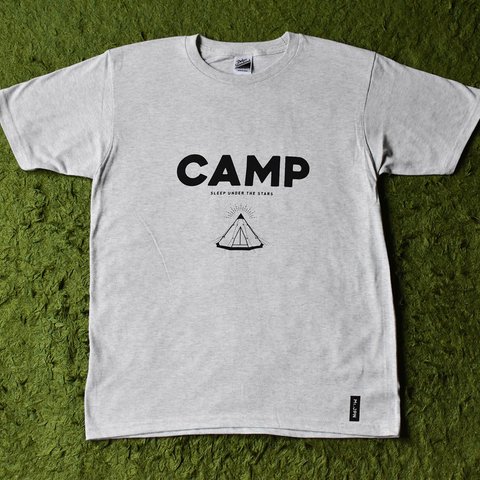 CAMP Tシャツ（M／オートミール）