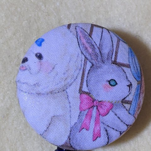 ユキエモン⭐ウサギ🐰リールキーホルダー