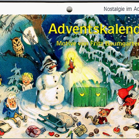 ドイツ製 アドベントカレンダー Fritz Baumgarten［日めくり］DA-AD014