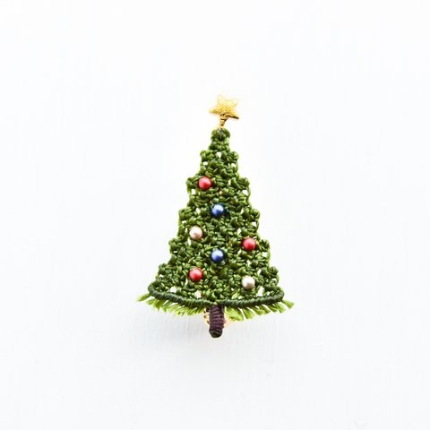 Treeのブローチ 〜Christmas〜