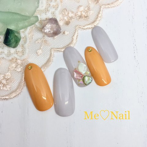 Me♡Nail stone夏ネイル