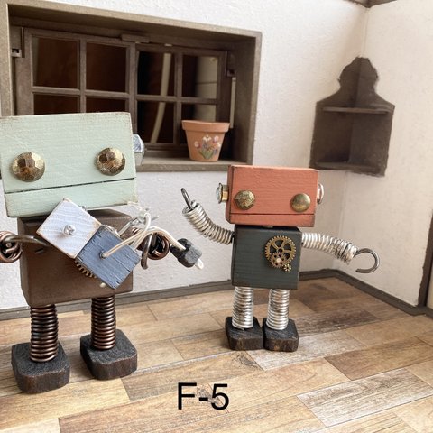 ロボットlucky君　ファミリー3体セット(F-5)