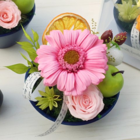 送料無料★フルーティーカップアレンジ Fruity cup arrangement＊ピンク