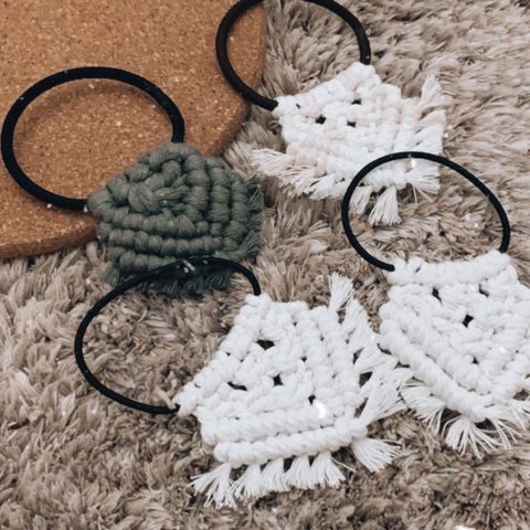 Macrame Hair accessories