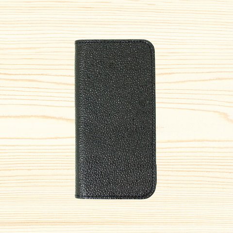 【COTOCUL】 黒桟革iPhoneケース iPhone 7 Plus/8 Plus（黒）
