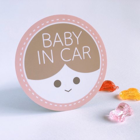 Baby in car ベビーインカー　ステッカーシール