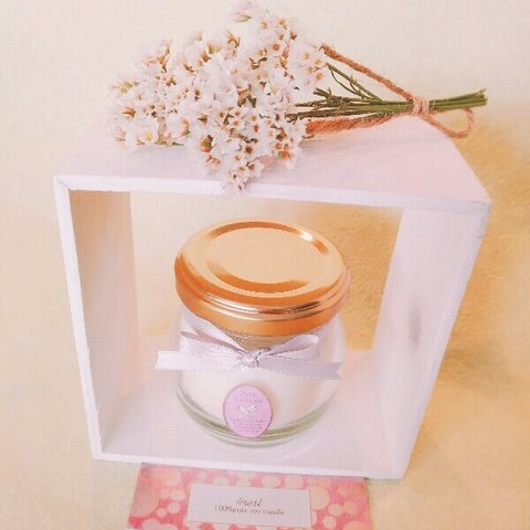 4rest 100%pure soycandle(Tuberose)