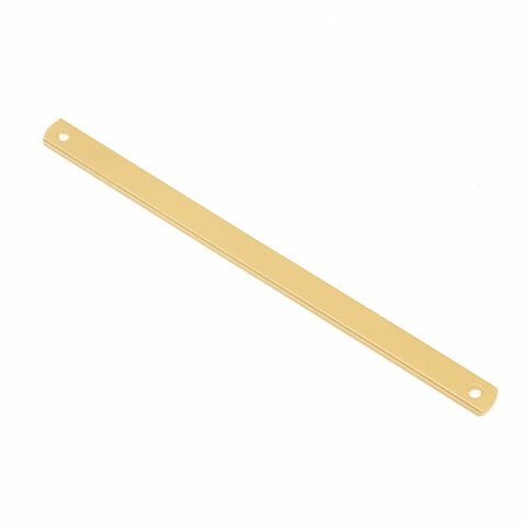 14KGF バープレート 両穴 38×2.5mm【1コ販売】(14K-581BAR