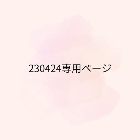 230424専用ページ【購入期限:4月23日14時】