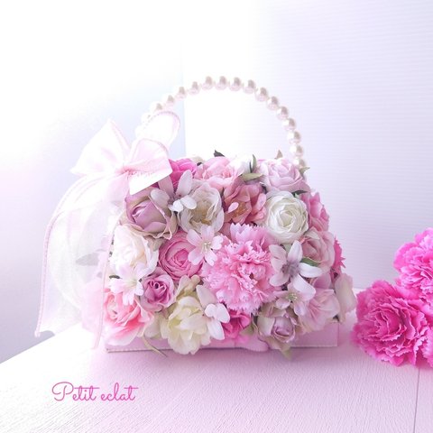 【母の日】お花いっぱいのフラワーバッグ