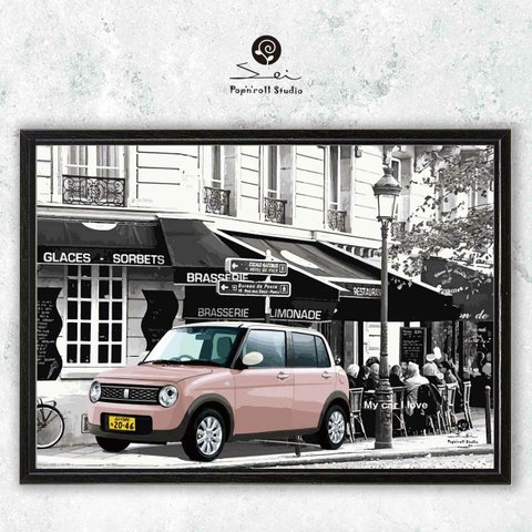 オーダーメイド　ご自身の愛車をポスターに　　ポスター　A4 　アート（イラスト・グラフィック）seiで検索　  469