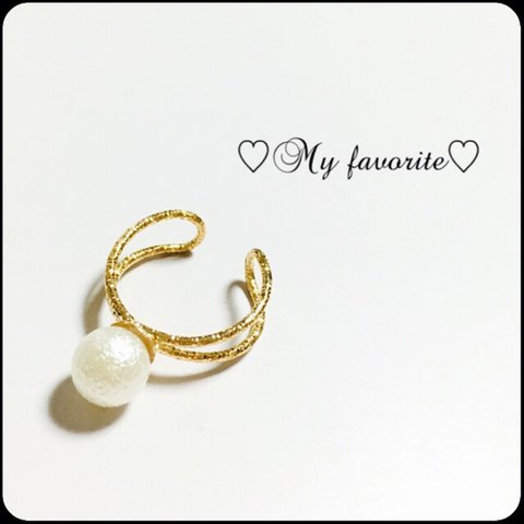 pearl ring♡