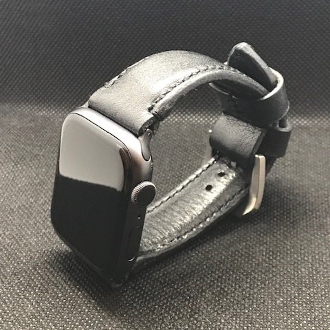 【受注生産】Apple Watch 42/44mm用 ロロマレザー革バンド