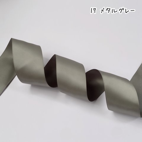 38mm 両面サテンリボン