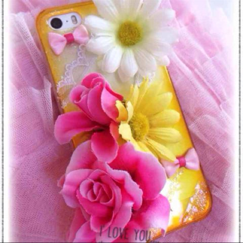 iPhone5/5sハードケース☆ハンドメイド