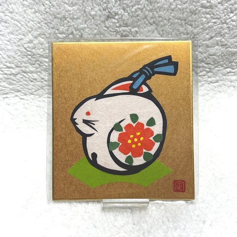 【切り絵】 干支の切り絵　卯⑧