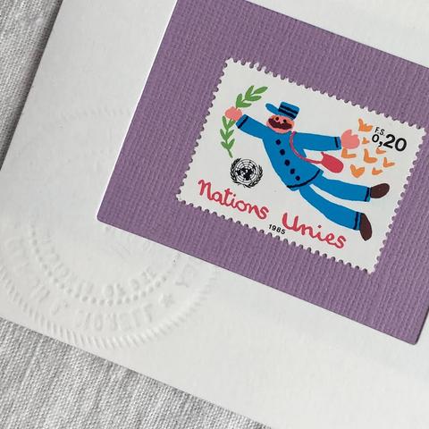 ちいさなartmuseum　 United Nations 　stamp