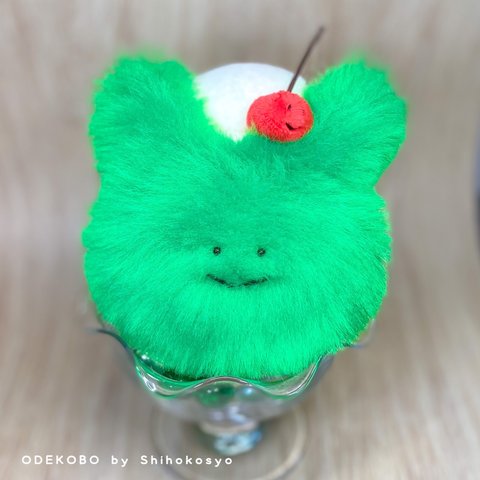 【🌻夏限定🌻】むしパンくんぬいぐるみ【しゅわもふうさメロンソーダくん】