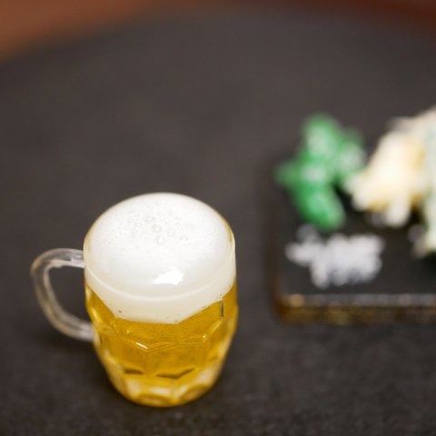 昭和レトロなジョッキビール　ミニチュア