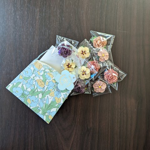 小さなお花のプレゼント　　ミニあんフラワー２箱セット