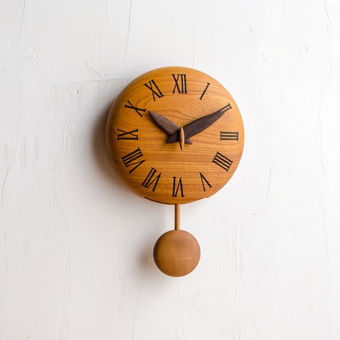 ～手作り木製振り子時計～（15cm）＊ちびふり＊