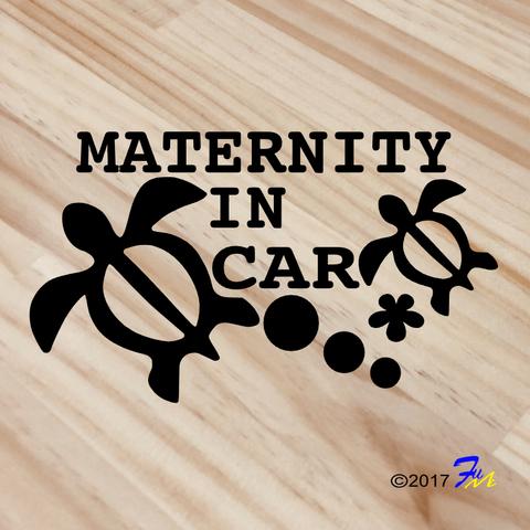 MATERNITY IN CAR⑨ ステッカー