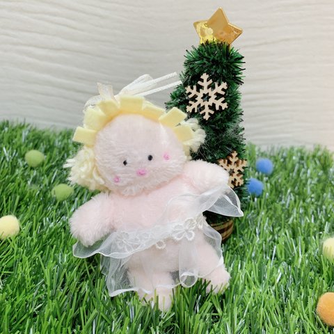 クリスマスの妖精さんのぬいぐるみ