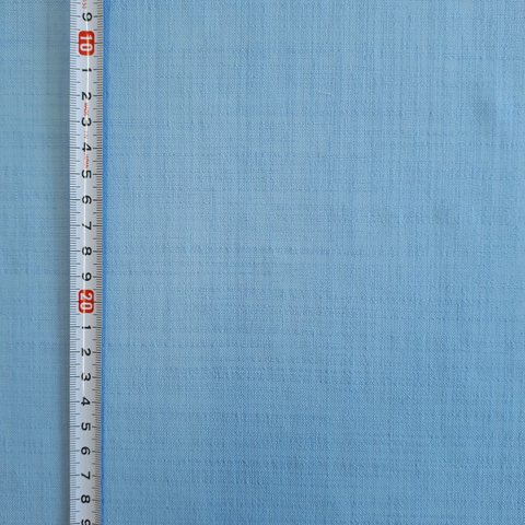 麻ライクガーゼ【水色】112㎝×50cm