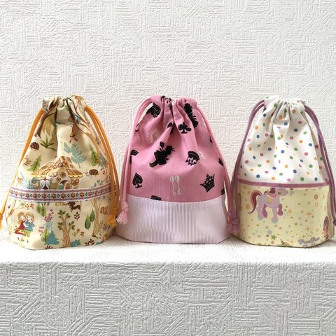 SALE コップ袋！アリス、ヘンゼルとグレーテル、ペガサス