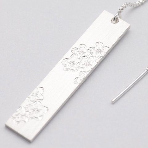 「桜」silver925/bookmarker/本の栞