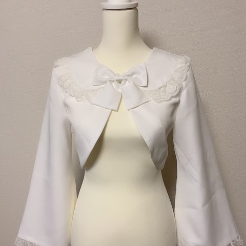 RIBBON LACE BOLERO