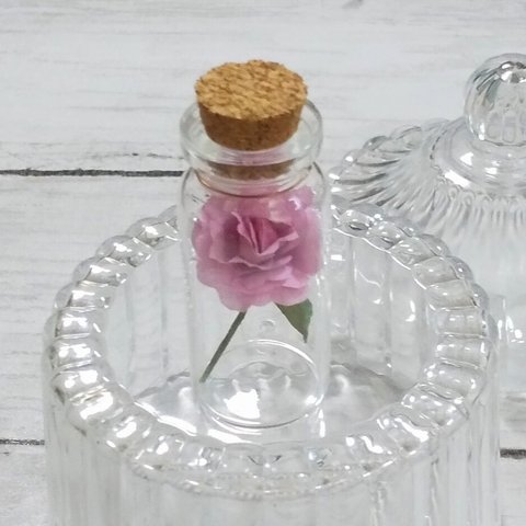 ﾐﾆ布花♡薔薇ｸﾞﾚｲ·ﾊﾟｰﾙ