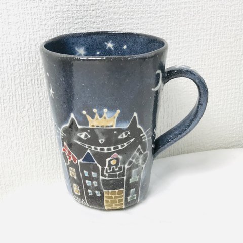 猫KINGのマグカップ　Mサイズ 2020