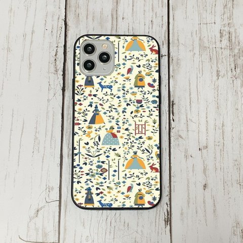 iphoneケース34 韓国 iphoneケース 強化ガラス おしゃれ 北欧 北欧テイスト　レトロ　アイフォン　リバティ　かわいい　流行り iface