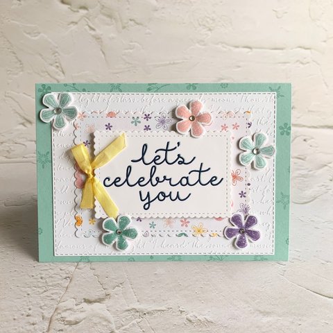 【お祝い】あなたの未来にたくさんの花が開きますように♡と願いも込めたお祝いのメッセージカード