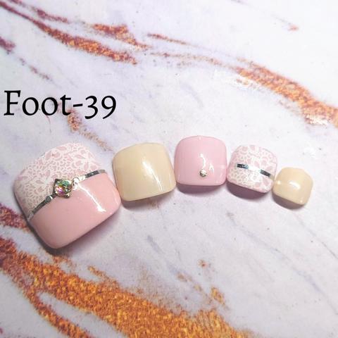 フットネイルチップ   Foot-39