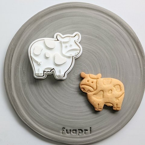 動物☆うし　クッキーカッター/クッキー型