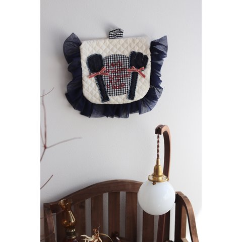 fril tapestry navy