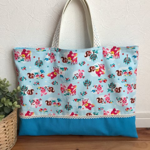 SALE レッスンバッグ※バンビとかわいい仲間たち