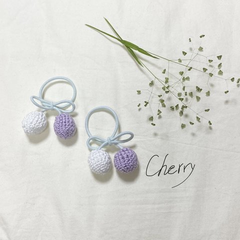 🍒Cherry キッズヘアゴム