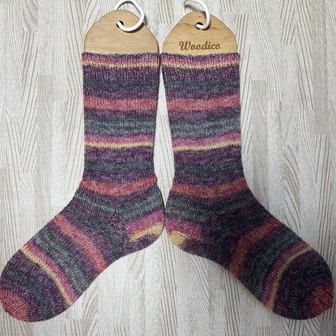 編みの靴下
