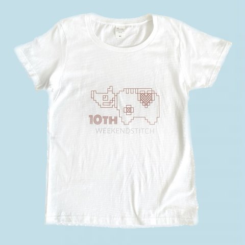 10周年記念　赤べこロゴＴシャツ