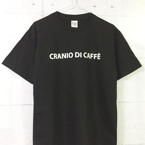 ★SKULLS CAFE Tシャツ #025★(ブラック×ホワイト)