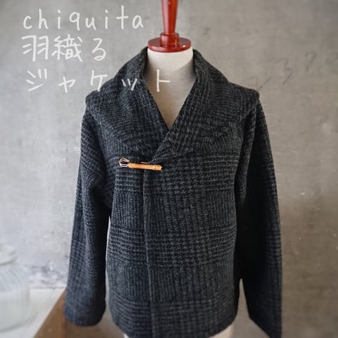 ◆グレンチェック◆軽く羽織るジャケット◆入園・入学にも◆◆◆