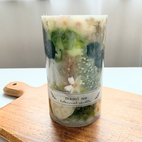 【再販】グリーンガーデン🍀🍃🌱🌿ボタニカルキャンドルランタン🕯