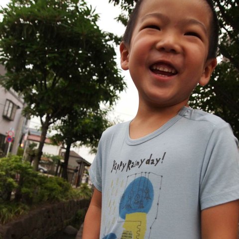 うーにかKids！雨の日Tシャツ