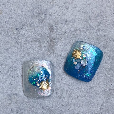 -under the sea- FootNailチップ