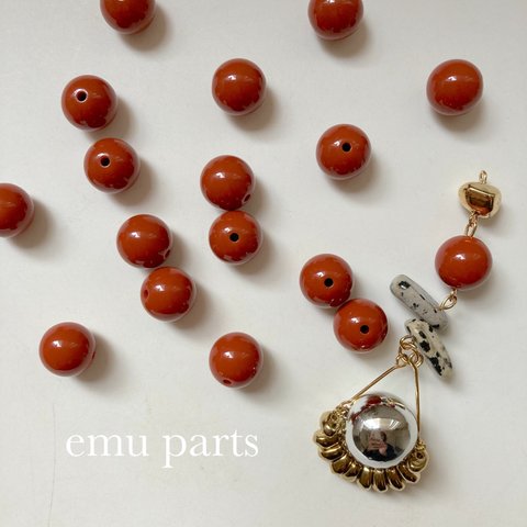 Autumncolor beads10p